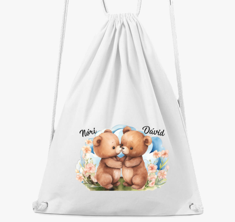 Összebújós szerelmes Macik tornazsák