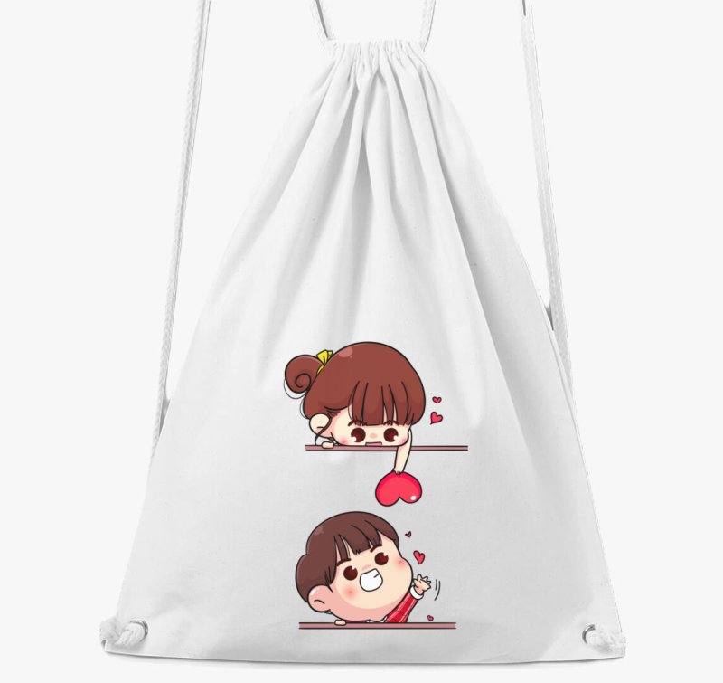 Cuki szerelmespár tornazsák