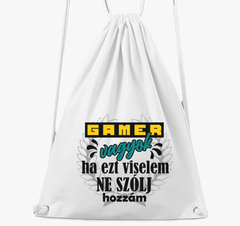 Gamer vagyok tornazsák