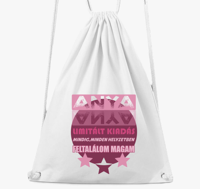 Anya minta limitált kiadás tornazsák