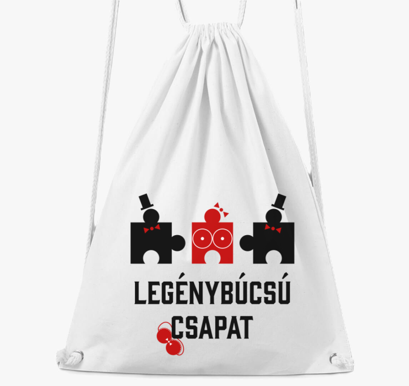 Legénybúcsú csapat legénybúcsúra puzzle tornazsák