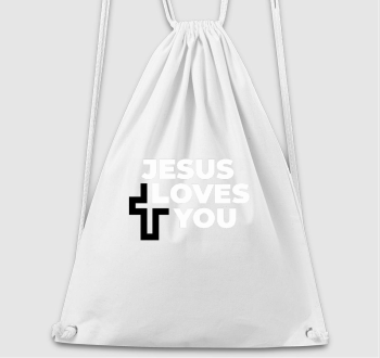 JESUS LOVES YOU (RLGN) tornazsák