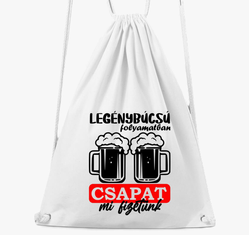 Legénybúcsús Csapat 2 tornazsák