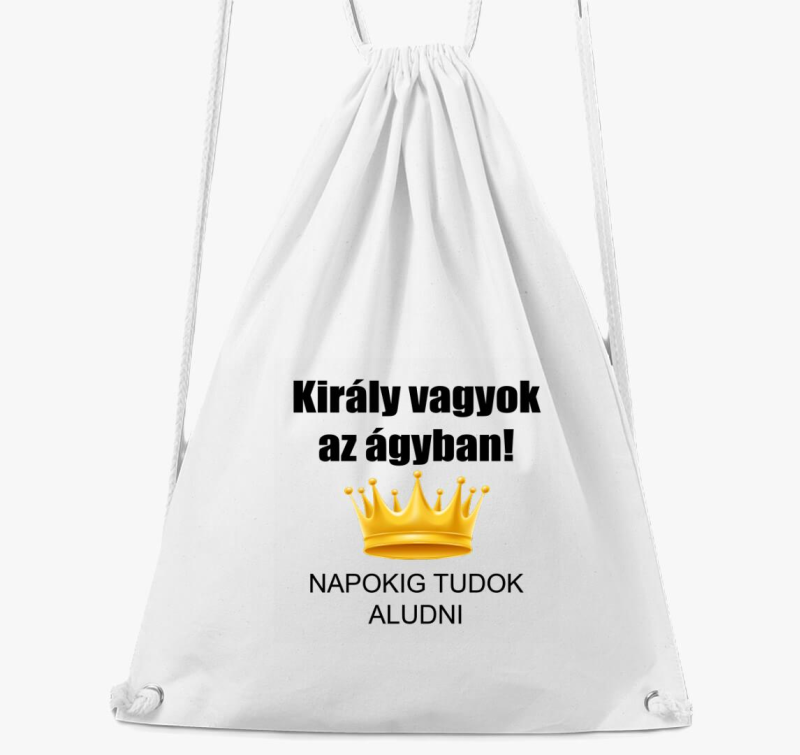 Király vagyok az ágyban! tornazsák