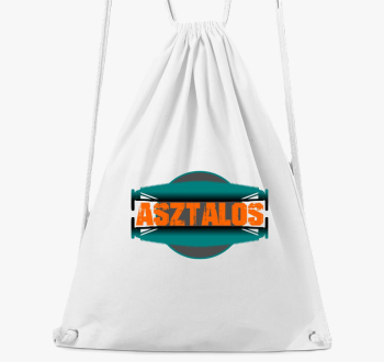 Asztalos mintás tornazsák