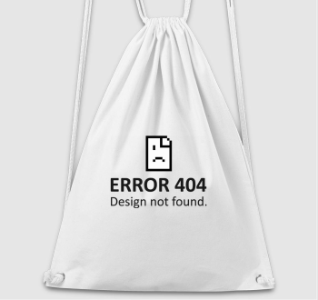 Error 404 Design Not Found tornazsák