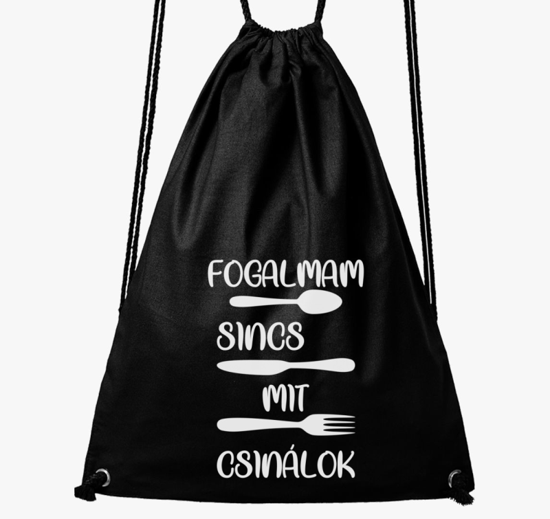 Fogalmam sincs mit csinálok tornazsák