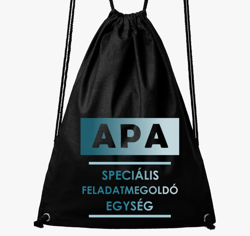 Apa speciális feladatmegoldó egység tornazsák