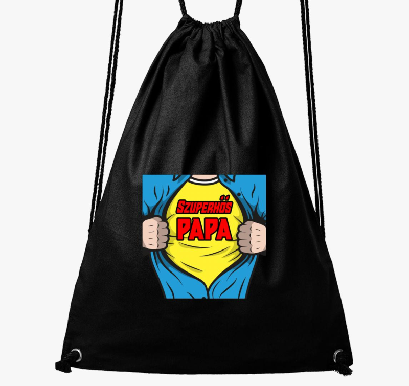 Szuperhős Papa tornazsák