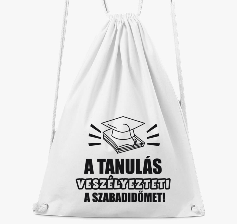A tanulás veszélyezteti a szabadidőmet tornazsák