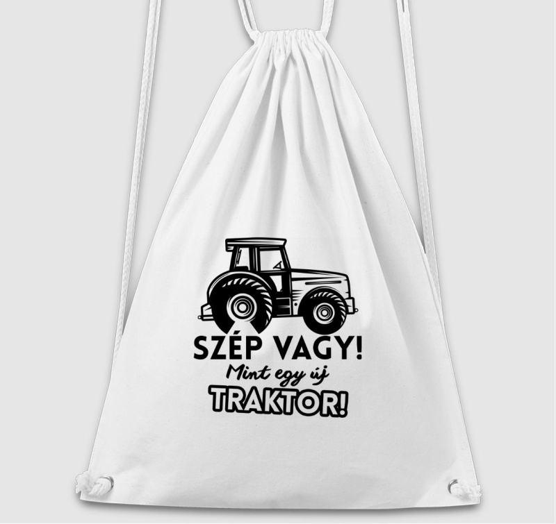 Szép vagy mint egy új traktor tornazsák