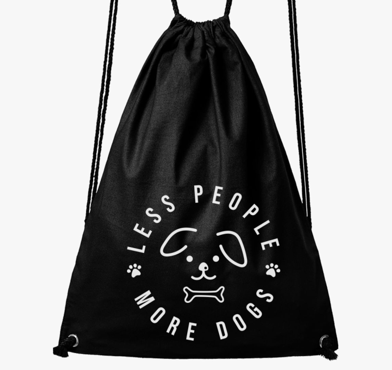 Less people more dogs tornazsák