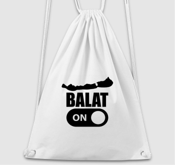 Balat-ON Balaton fekete tornazsák