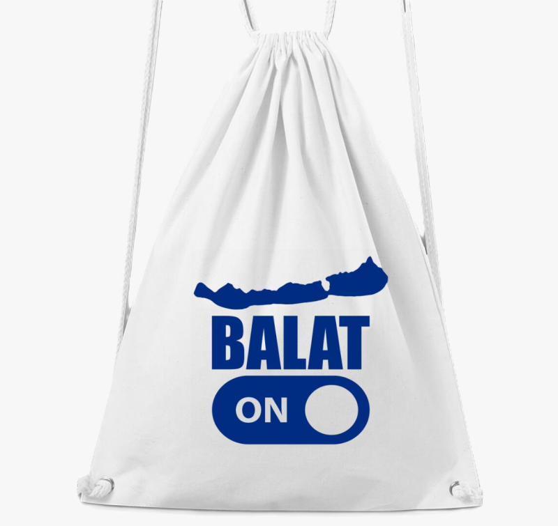 Balat-ON Balaton kék tornazsák