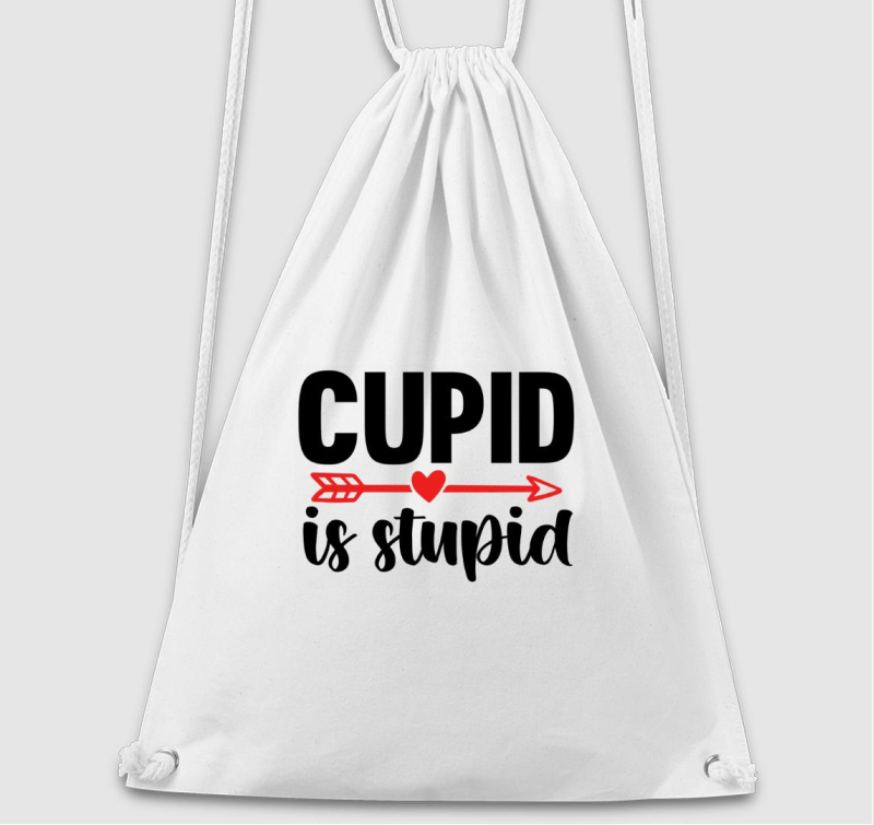 Cupid is stupid tornazsák