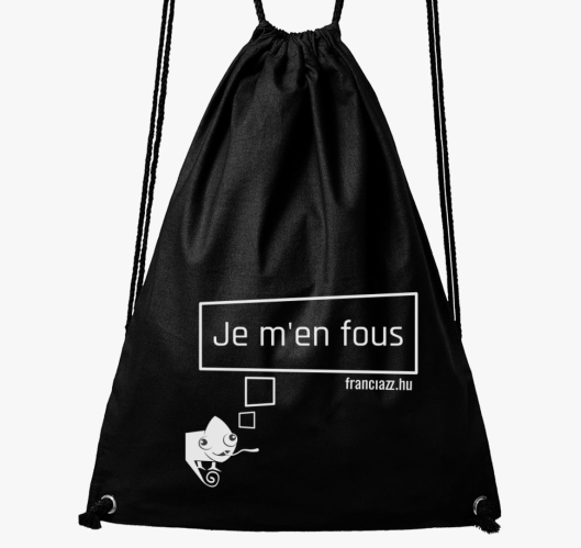 Nem érdekel! fehér feliratú to...