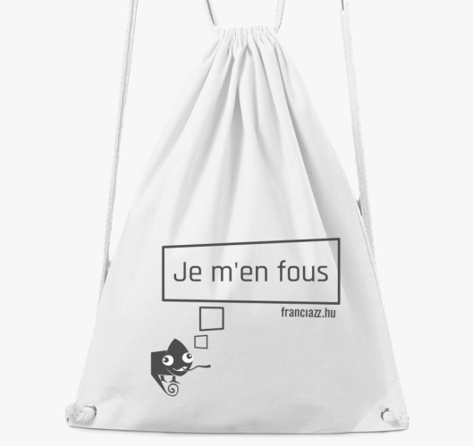 Nem érdekel! szürke feliratú t...