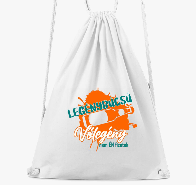 Legénybúcsús Vőlegény minta tornazsák