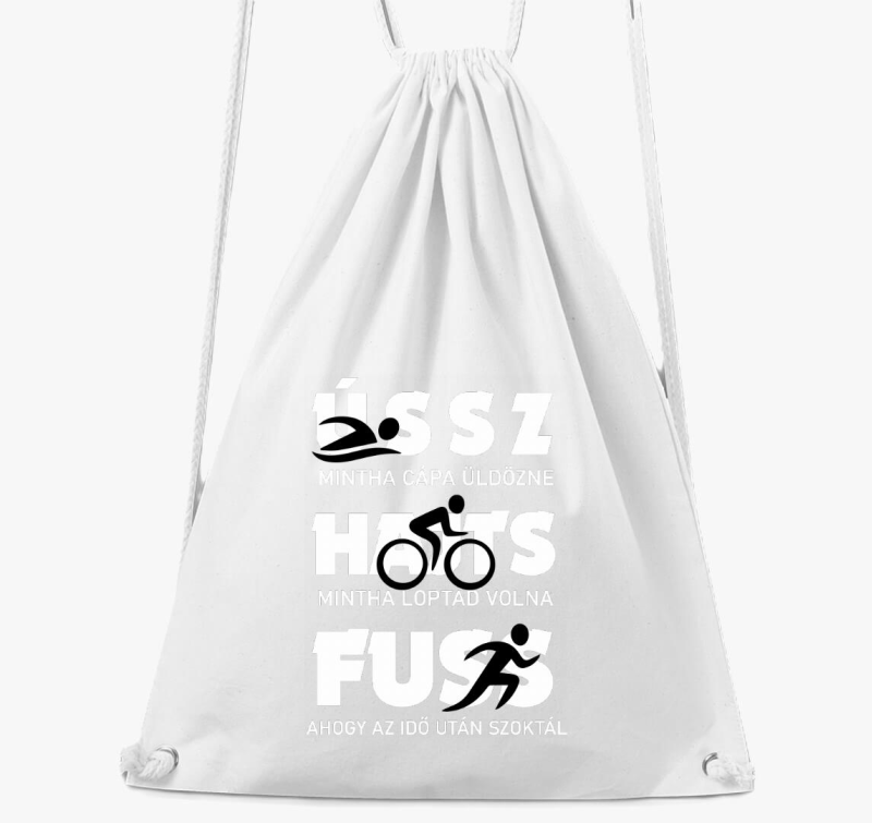 Vicces Triatlon tornazsák