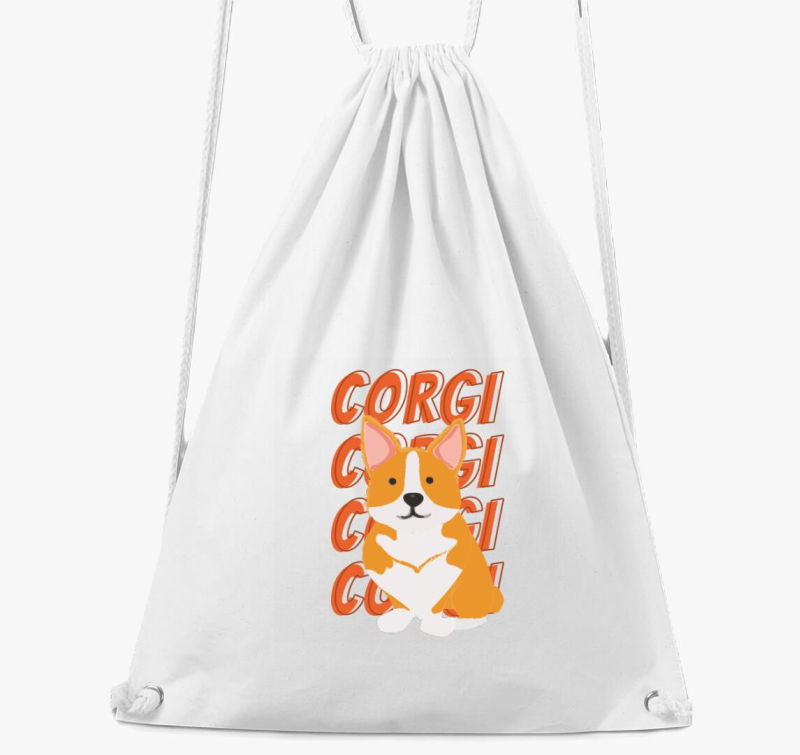 Corgi mintás tornazsák