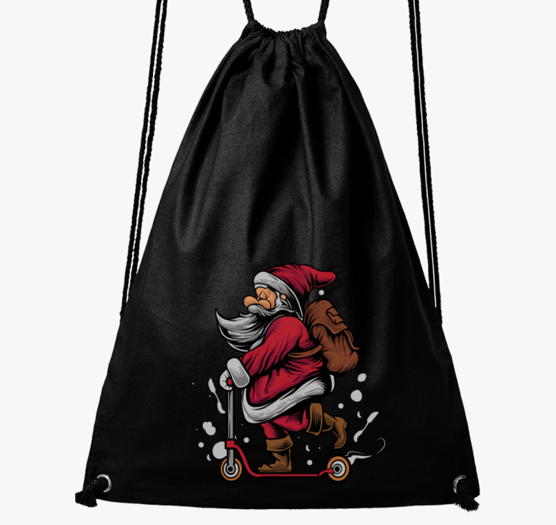 Rolleres Mikulás tornazsák