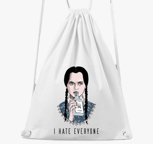 I hate everyone tornazsák