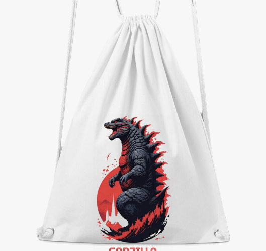 Godzilla art tornazsák