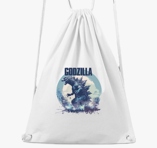 Kék Godzilla tornazsák