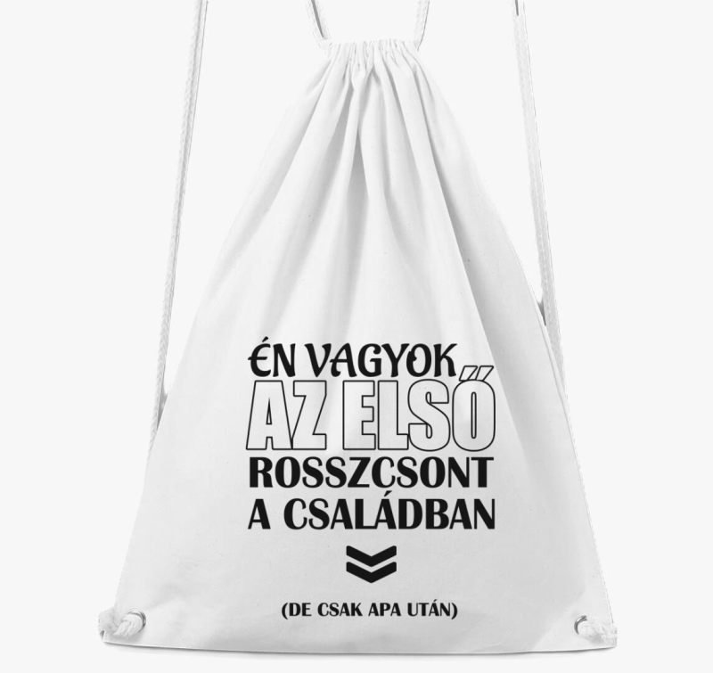 Én vagyok az első rosszcsont tornazsák