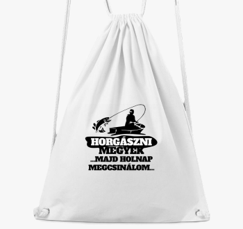 Horgászni megyek tornazsák