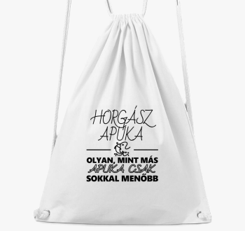 Horgász apuka tornazsák