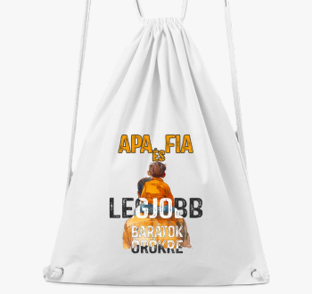 Apa és fia art tornazsák
