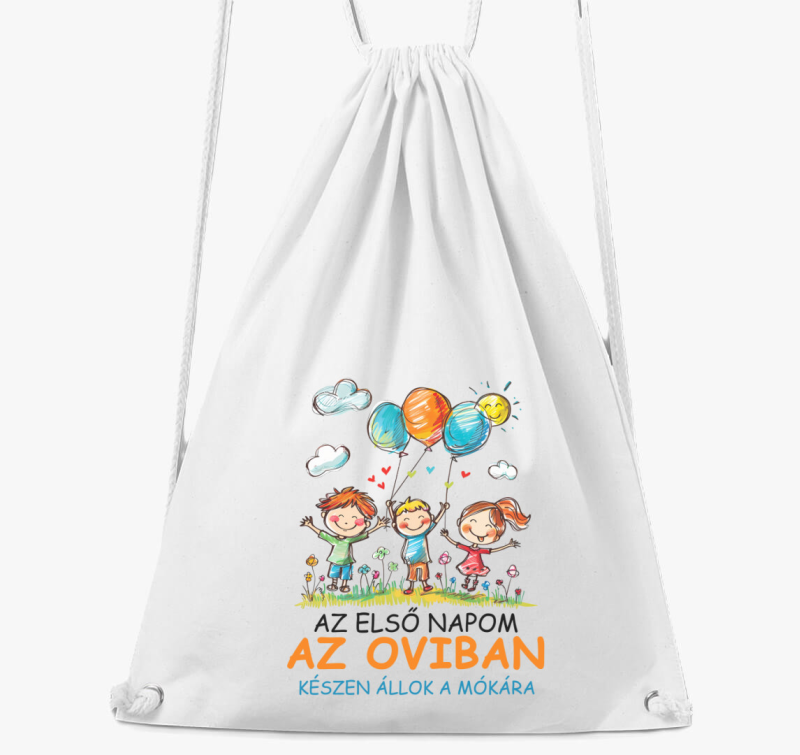 Az első napom az oviban tornazsák