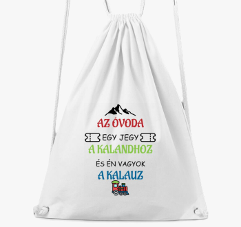 Az óvoda egy jegy tornazsák