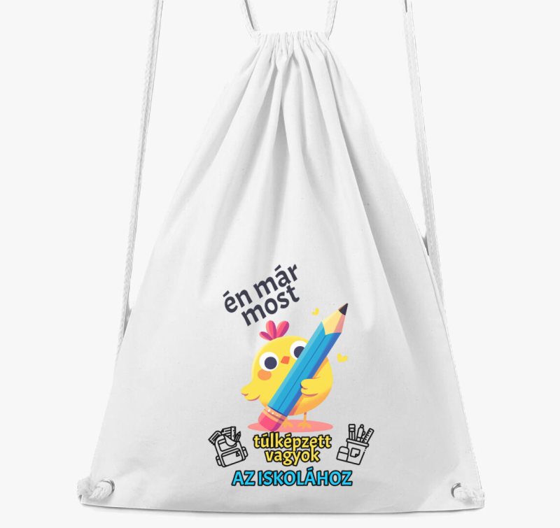 Túlképzett vagyok az iskolához tornazsák