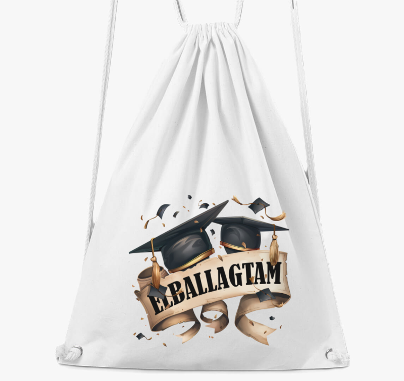 Elballagtam sapkás tornazsák