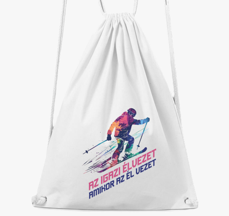 Az Igazi Élvezet Amikor Az Él Vezet tornazsák 