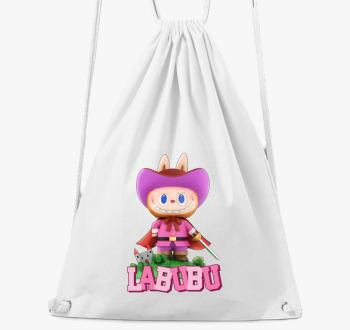 Muskétás labubu tornazsák 
