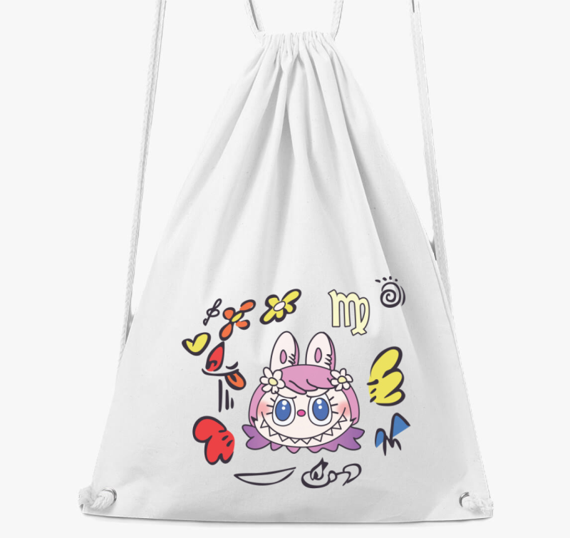 Szűz horoszkóp labubu tornazsák 