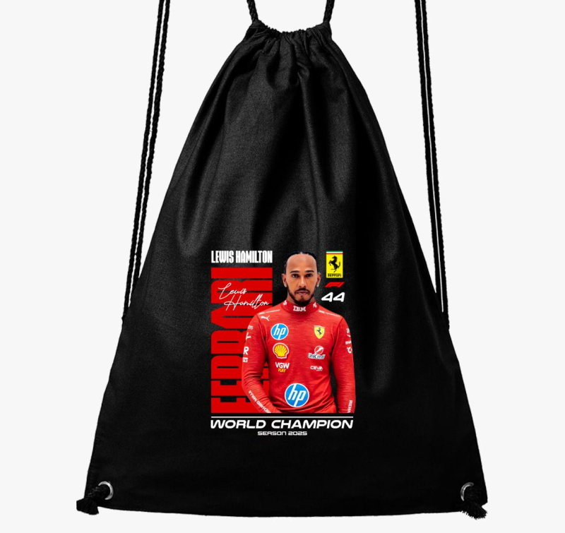 Lewis Hamilton Ferrari tornazsák