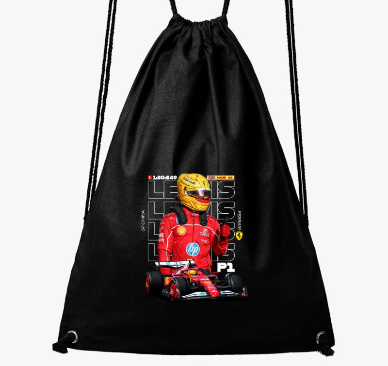 Lewis Hamilton Ferrari Fotó tornazsák