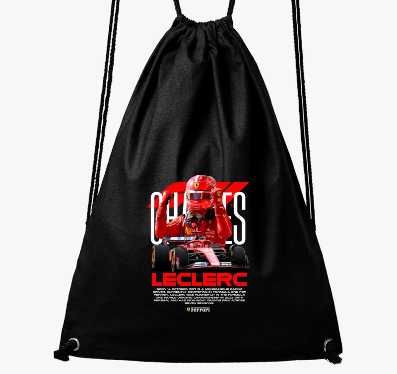 Charles Leclerc Történet tornazsák