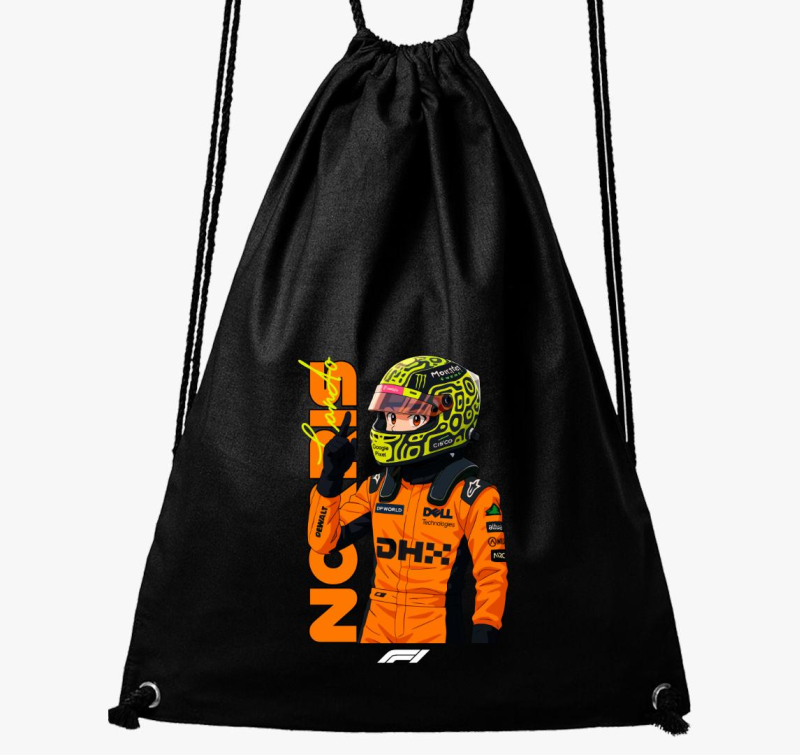 Lando Norris Rajzfigura tornazsák