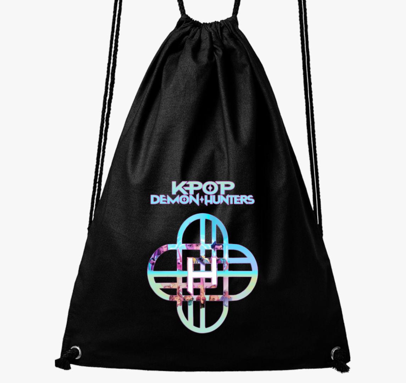 Kpop Demon Hunters logó tornazsák