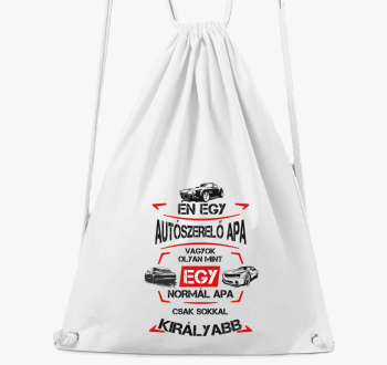 Király Autószerelő Apa tornazsák