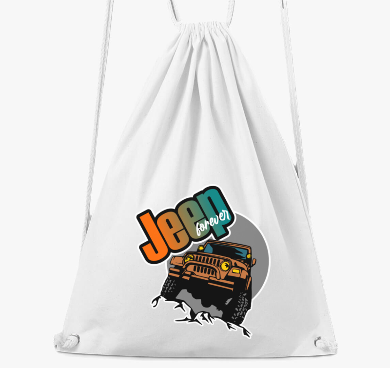 Jeep forever mintás tornazsák