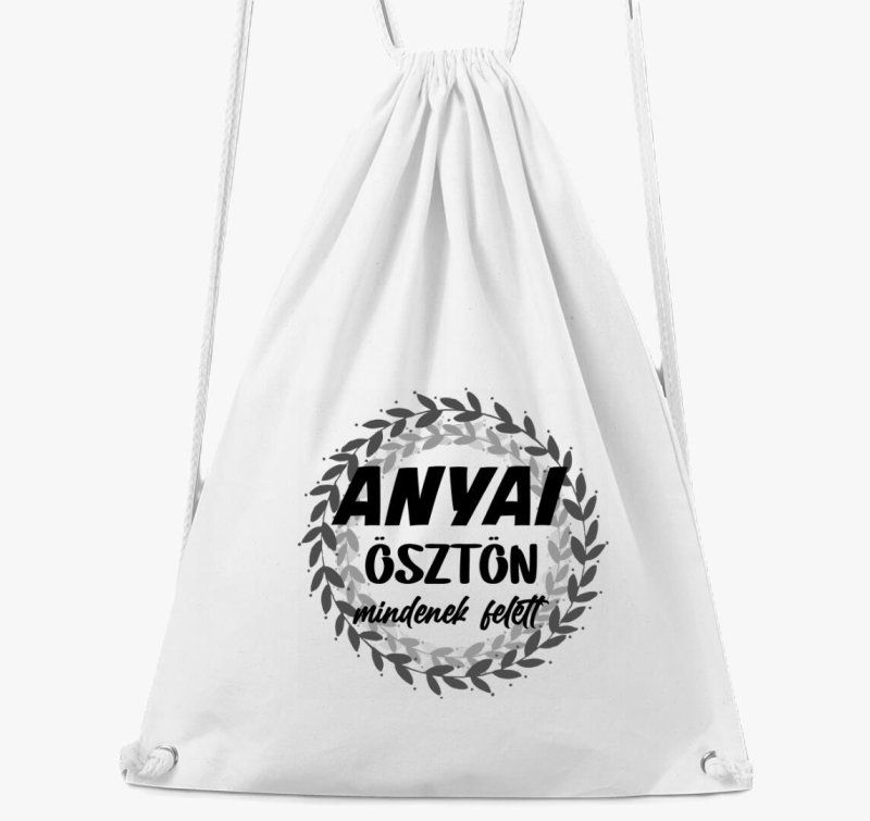 Anyai ösztön címeres feliratos tornazsák