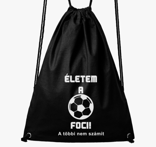 Életem a foci tornazsák