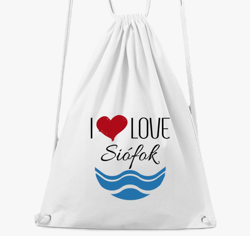 I love Siófok tornazsák