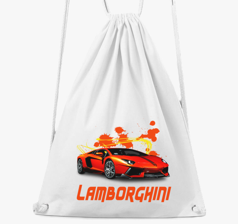 Orange Lamborghini tornazsák